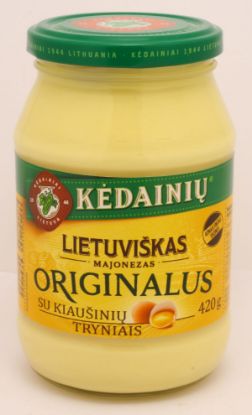 Изображение Майонез "Литовский Оригинальный" 420гр (Литва ЗАО "ККF") 1/10