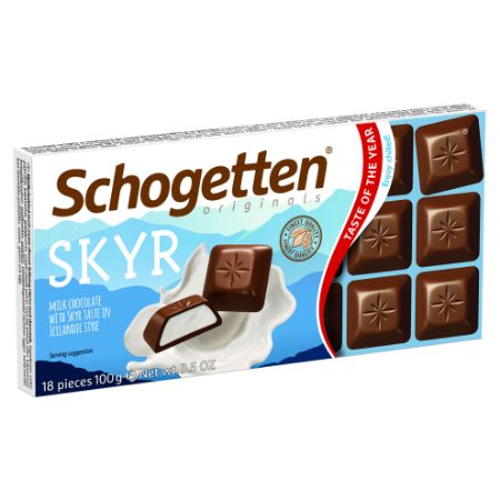 Изображение Шоколад "Шогеттен" SKYR с крем.начинкой скандинавский йогурт 100 гр.1/15