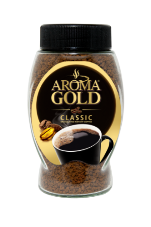 Изображение Кофе раств. гранул."Арома ГОЛД" CLASSIC 200 гр. 1/6шт