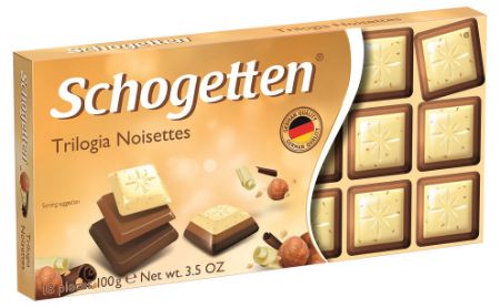 Изображение Шоколад "Шогеттен" Трилогия 100 гр.1/15