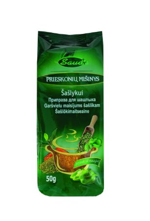 Изображение Приправа для шашлыка "Sauda" 50гр. 1/10шт