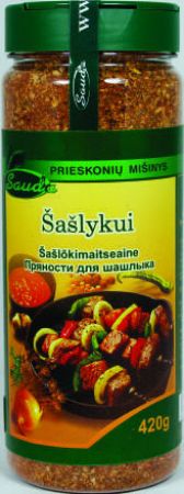 Изображение Приправа ДЛЯ ШАШЛЫКА "Sauda" 420гр 1/10шт
