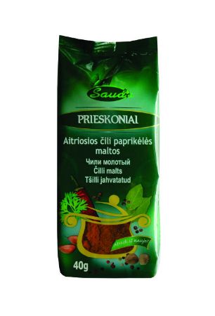 Изображение Перец ЧИЛИ молотый "Sauda" 40гр 1/10шт