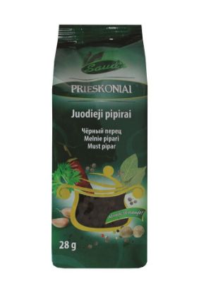 Изображение Перец черный горошек "Sauda" 28гр 1/10шт
