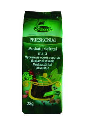 Изображение Мускатный орех молотый "Sauda" 28гр 1/10шт