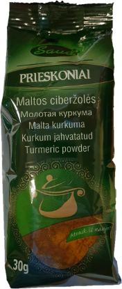 Изображение Куркума молотая "Sauda" 30гр 1/10шт