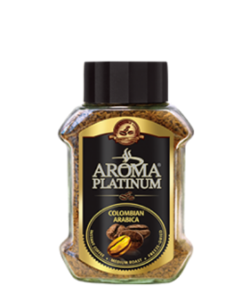 Изображение Кофе раств.сублим."Арома Платинум Colombian Arabica ",100гр. 1/6шт