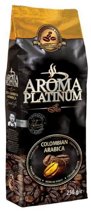 Изображение Кофе "Арома Платинум Colombian", мол.250 гр.1/24
