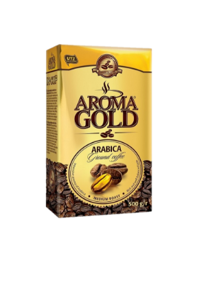 Изображение Кофе "АРОМА ГОЛД", мол.500 гр.1/12 Кирпич