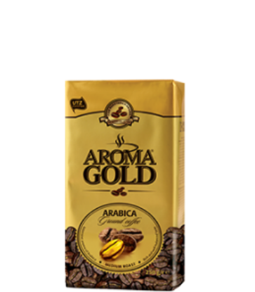 Изображение Кофе "Арома Голд", 250 гр. мол. средней обжарки IN-CUP 1/16 Кирпич