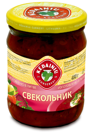 Изображение Свекольник 480 гр.,ст/б,1/10 (Литва)