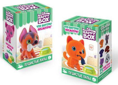 Изображение (HB-2-12) HAPPY BOX Пушистые лапы 18гр, 1/10