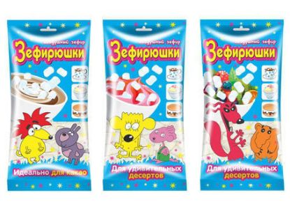 Изображение (ZF-12-7) ЗЕФИРЮШКИ воздушный зефир для какао 15г 1/24