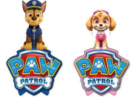 Изображение (GP-25) PAW PATROL игрушка, контейнер с драже  10гр. 1/12