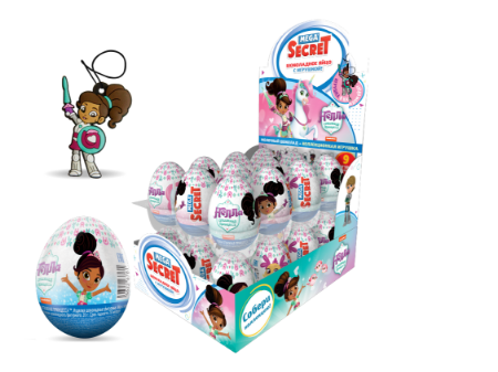 Изображение (ES-2-29) МЕГА Секрет НЕЛЛА ОТВАЖНАЯ, яйцо с игрушкой 20 гр.1/24