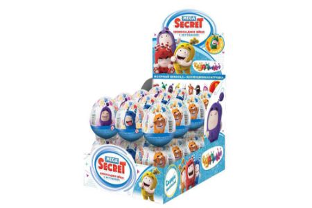 Изображение (ES-2-23) ЧУДДИКИ, шоколадное яйцо с игрушкой 20 гр.1/24