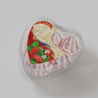 Изображение Торт-морож. Валентинка ЗМЖ ваниль, клубника с клуб джемом. 600г/4 (25/17)