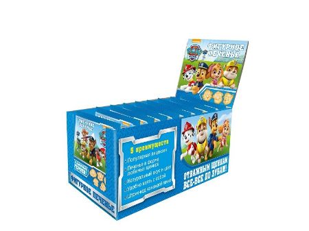 Изображение (MC-11-1) CRUNCH TIME PAW PATROL печенье фигурное 20гр