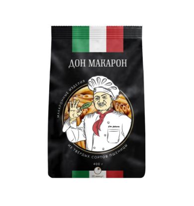 Изображение Премиум 400гр Перья "ДОН МАКАРОН" гр. А, в/с 1/30
