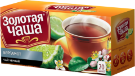 Изображение Чай черн. байховый с аром. Бергамота, пакетир.  20шт*1,8гр 1/24
