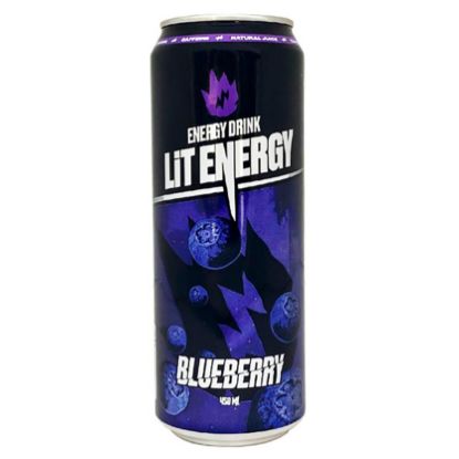 Изображение LIT ENERGY BLUEBERRY 0,45 л (черника) 1/12